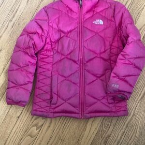 The North Face Pink Puffer Jacket